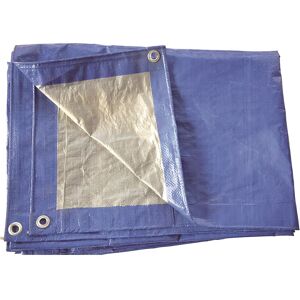 kaiserkraft Lona de tejido, azul, 140 g/m², L x A 5000 x 6000 mm