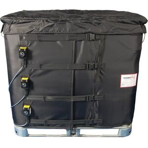 kaiserkraft Forro calefactor para IBC MAX, IBC de 1000 l, 3990 W, fibra de vidrio, máx. 90 °C, IP44