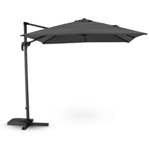 Defora Home Repuesto de tejido parasol 250x250cm cuadrado gris oscuro