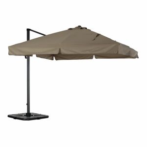 Defora Home Repuesto de tejido para parasol 300x300cm cuadrado taupé