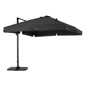 Defora Home Repuesto de tejido parasol 300x300cm cuadrado gris oscuro