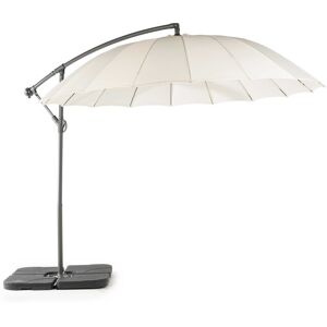 Kiefer Garden Parasol Aluminio, acero y poliéster Blanco