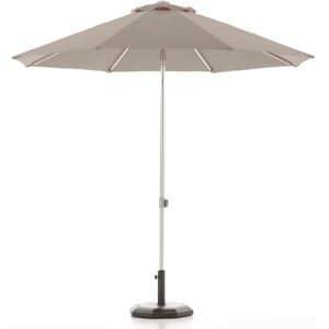 Defora Home Parasol aluminio diámetro 250 cm taupe - puerto rico