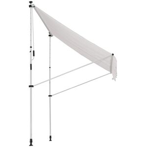 Outsunny Toldo manual retráctil color blanco 200 x 150 x 280 cm