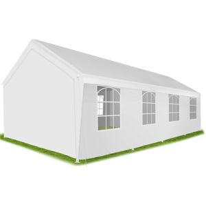 Tectake Carpa mamut 8x4m con sistema de clic estable e impermeable polietilen