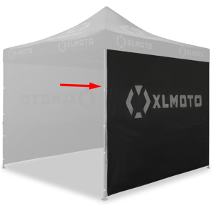 XLMOTO 3 Paredes de Carpa  Negras