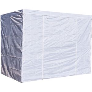 RegalosMiguel Pack 4 Laterales para Carpas 3x4,5 Master 3L1P - Blanco