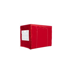 RegalosMiguel Pack 4 Laterales para Carpas 3x2 Master 2L1V1P - Rojo