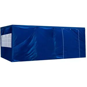 RegalosMiguel Pack 4 Laterales para Carpas 3x6 Master 4L1V1P - Azul