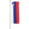 Mannus Bandera para izar/bandera del país, formato 1,2 x 3 m, Eslovenia