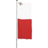 Mannus Bandera para izar/bandera del país, formato 1,2 x 3 m, Malta