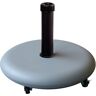 LolaHome Pie de parasol gris de cemento de 25 kg