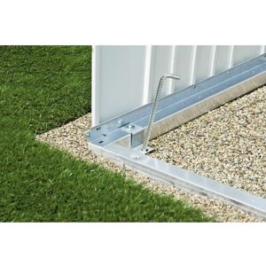 Cadre de sol BIOHORT en aluminium pour abri de jardin NEO 1A