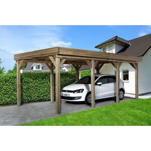 Carport WEKA simple 609 - Publicité