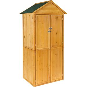 tectake Armoire de jardin Kadi 80,5 x 60 x 213,5 cm - Publicité