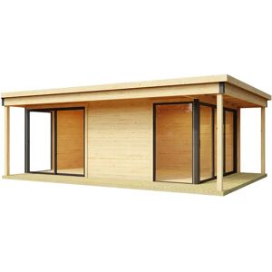 WEKA Abri de jardin domeo 3+ v2 - Bois - 15.67m - Publicité