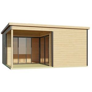 WEKA Abri de jardin Domeo 6+ V2 - Bois - 17,9m - Publicité