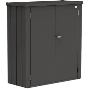 Armoire de terrasse romeo taille m gris fonce