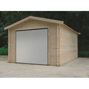 SOLID Garage en bois28MM 3538X358 porte sectionnelle - Publicité