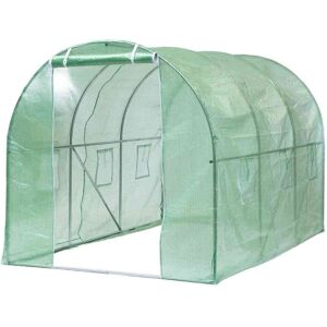 Bc-elec - 5662-0501 Serre de jardin Serre Tunnel 3 sections 3.5x2x2m 7m² - Publicité