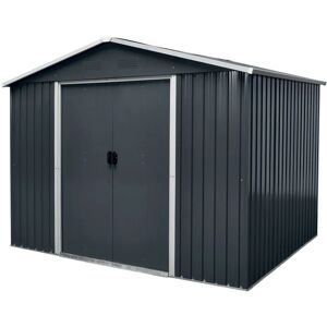 Werka Pro - Abri jardin en métal 6,6m2 2,38 x 2,79 x H1,99m - Publicité