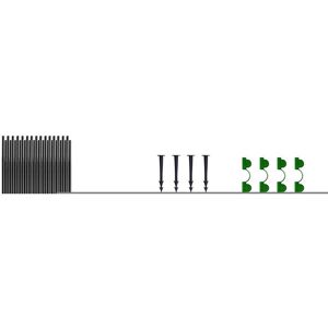 RANIPOBO Arceaux Pour Serre Tunnel,Serre Surelevee Pour Tunnel,cerceaux De Serre,Plantes Poussent Des Tunnels De Soutien Des Maisons De Jardinage Un cadre De culture en Fibre De Verre Pour Des Jardins-3oPcS - Publicité