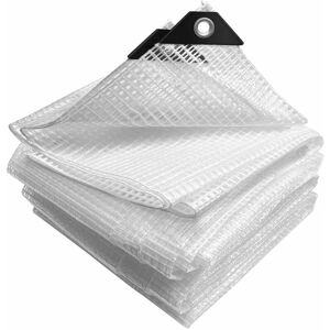 Vounot - Bâche de Protection en Polyéthylène resistant et impermeable 180g/m² blanche 4x6m - Publicité