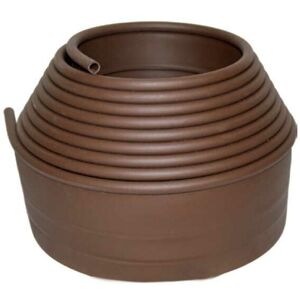 Bera - Bordure de jardin marron en polyéthylène Smart - H.10 cm x L.6 m - Publicité