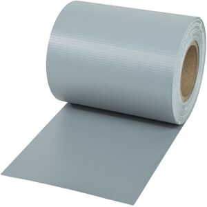 TECTAKE Brise vue PVC - brise vent, film anti regards, toile de balcon protection - 70 m - gris - Publicité