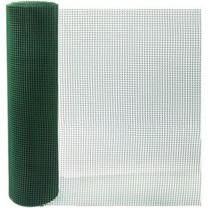 NORTENE Grillage souple maille carrée 10 mm Catral - Vert - L.3 m - H.1 m - Publicité