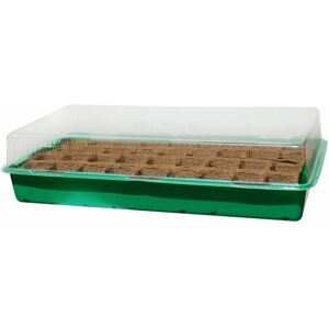 Mini serre Growing Kit avec plaque biodégradable - 6 x 6 cm - Nortene - Publicité