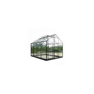 CHALET & JARDIN Serre de jardin en verre trempé SEKURIT 4 mm + Base - 4,7 m² - Publicité