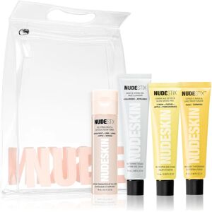 Nudestix Nudeskin 4-Step: Citrus Renew Set ensemble pour une peau propre et apaisée