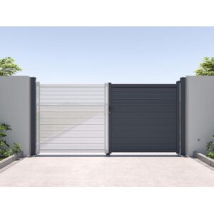 Vente uniquecom Pilier pour portail en aluminium L15 cm x H190 cm anthracite NERETO