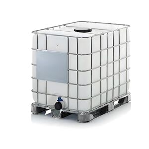 DARE WIN STORE Cuve De Stockage 1000l Ibc Poche Rénovée Grillage Translucide Pour Liquides Hors Carburants