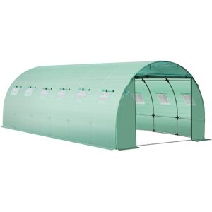 Tente garage carport dim. 6L x 3,6l x 2,75H m acier galvanisé robuste PE  haute densité 195 g/m² imperméable anti-UV blanc gris