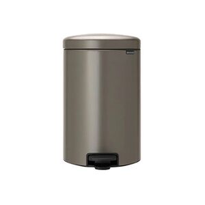 Brabantia Poubelle à pédale Newicon 12 l platinum Code C - - - - Publicité