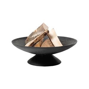 Fancy Flames - Foyer brasero rond pour bûches en fonte Diamètre 59 cm - Publicité