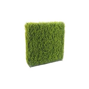 Pegane Haie artificielle haute gamme spécial extérieur / cyprès artificiel juniperus vert - dim : 65 x 23 x 95 cm - Publicité
