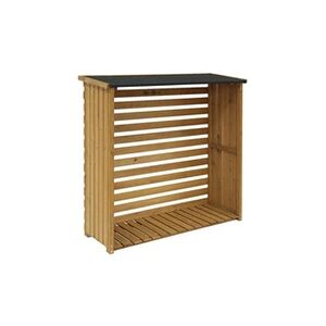 Sweeek Abri buches en bois 120x45x120cm avec toiture et plancher - Publicité