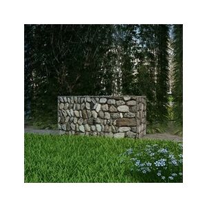 VIDAXL Panier de gabion Acier galvanisé 100x50x50 cm - Publicité