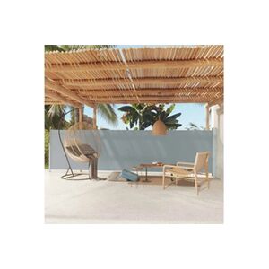 VIDAXL Auvent latéral rétractable de patio 140x600 cm Gris - Publicité