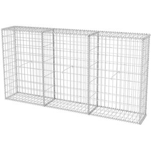 Vidaxl Panier De Gabion Acier Galvanisé 200x30x100 Cm - Publicité