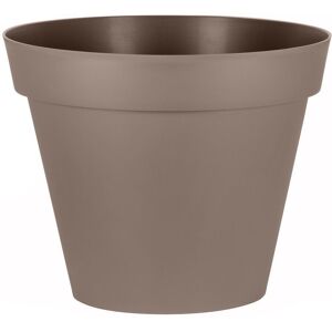 Pot De Fleur Rond Toscane Ø 100 X H.79 Cm - Taupe