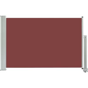 vidaXL Auvent Latéral Rétractable De Patio 60x300 Cm Marron - Publicité