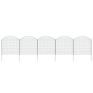 vidaXL Ensemble de clôture voûtée d'étang 77,5x78,5 cm Vert - Publicité