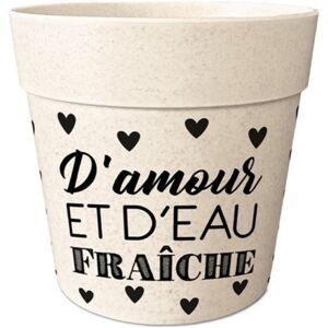 Cache Pot Bambou D'amour Et D'eau Fraiche 6 Cm - Publicité