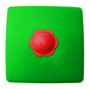 OTITU Just Fun Capuchon en Plastique pour Poteau carré 90x90 mm – Pomme Verte - Publicité