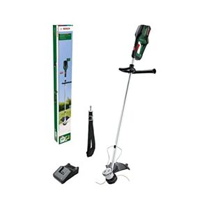 Bosch coupe-bordures sans fil AdvancedGrassCut 36V-33 (1x batterie 2,0 Ah, système 36V, Moteur Brushless, diamètre coupe : 33 cm, coupes très exigeantes, dans une boîte en carton) - Publicité