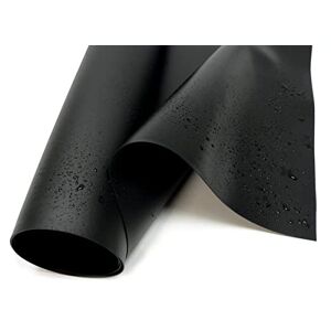 SIKA Bâche en PVC de qualité supérieure pour bassin (de 2 m² à 80 m²) Épaisseur 0,5 mm/1,0 mm/1,5 mm Produit fabriqué en Allemagne Noir - Publicité